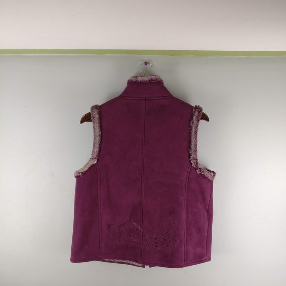 Northern Lifestyles Canadian brand Sherpa Vest Sherpa jacket, Penny Lane fauxfur - Picture 2 of 12